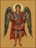 Archangel Michael – Byzantine icon (watermarked)