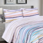 Multi Stripes Bedsheet-close up